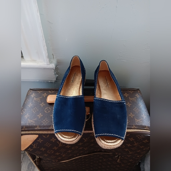 Prada espadrills in blue sued. Size 38.5. Brand new - Picture 2 of 4